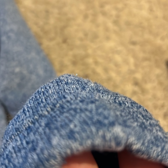 Eddie Bauer Women’s Medium Blue Zip-up Jacket with Hood and Pockets - Picture 4 of 6